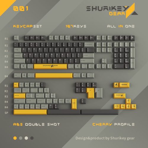 Shurikey 齿轮键帽套装